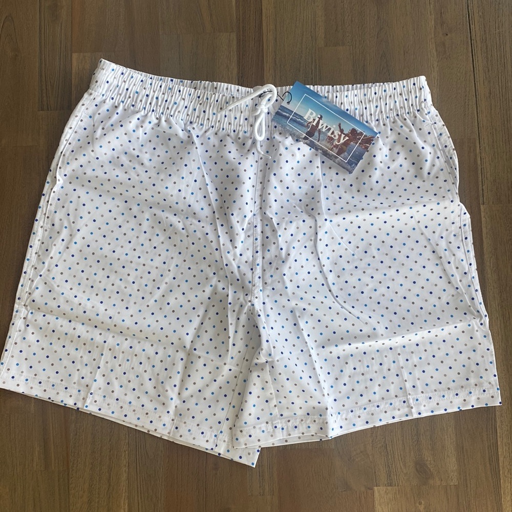 🎈Biwisy Mens Swim Trunks Quick Dry Swim Shorts Mesh Lining, NWT, MSRP $22